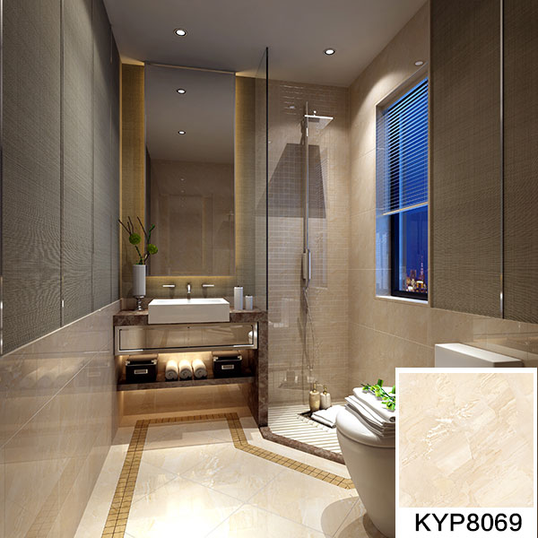 金艾陶全拋釉瓷磚:格蘭石KYP8069效果圖