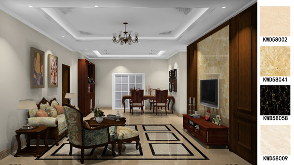 金艾陶家裝：佛山保利紫山國際135㎡歐式風格裝修鑒賞