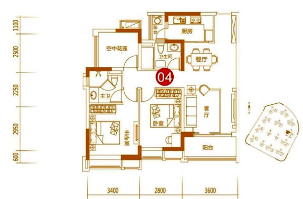 金艾陶家裝:佛山保利紫山國(guó)際90㎡中式風(fēng)格裝修鑒賞