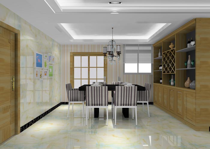 金艾陶家裝:佛山龍湖春江名城113㎡的簡約現代風格裝修鑒賞